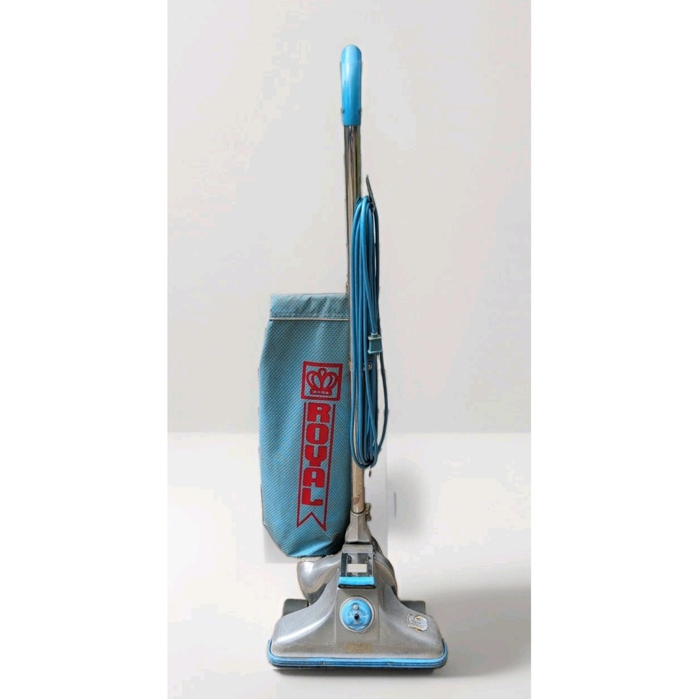 Royal 880 Upright Vacuum Blue Vintage Runs Good